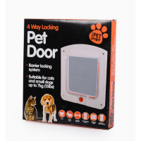 Pet Safe Cat Dog Door Hole Control Free In and Out Two-Way Adjustment